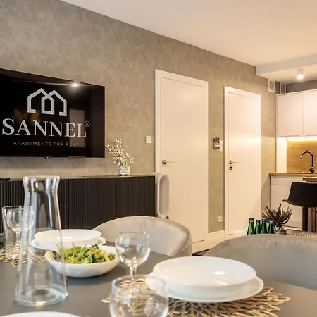 Appartamento Black Pearl Z Krytym Basenem -pobierowo Baltic Apartments-sannel For Rent