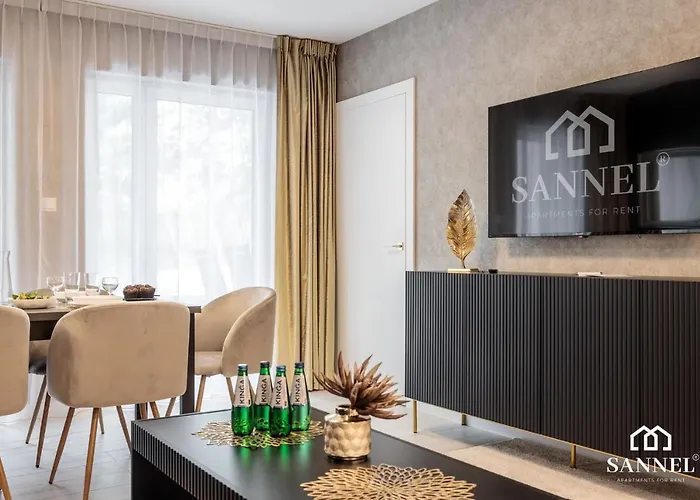 Apartamento Black Pearl Z Krytym Basenem -pobierowo Baltic Apartments-sannel For Rent Pobierowo