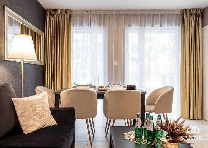 Apartamento Black Pearl Z Krytym Basenem -pobierowo Baltic Apartments-sannel For Rent Pobierowo