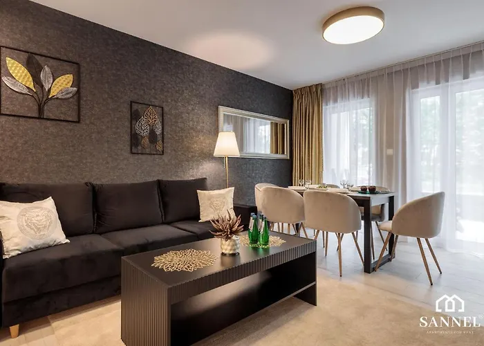 Black Pearl Z Krytym Basenem -pobierowo Baltic Apartments-sannel For Rent Apartamento Pobierowo