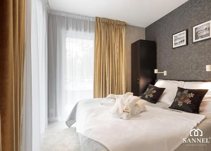 Black Pearl Z Krytym Basenem -pobierowo Baltic Apartments-sannel For Rent Apartamento