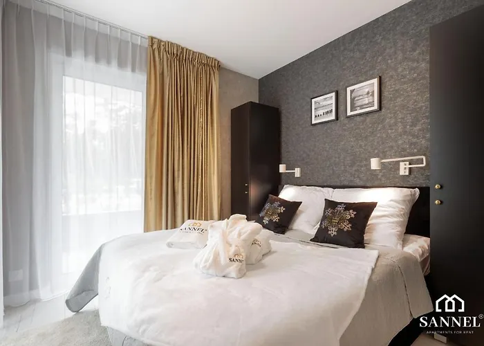 Apartamento Black Pearl Z Krytym Basenem -pobierowo Baltic Apartments-sannel For Rent *