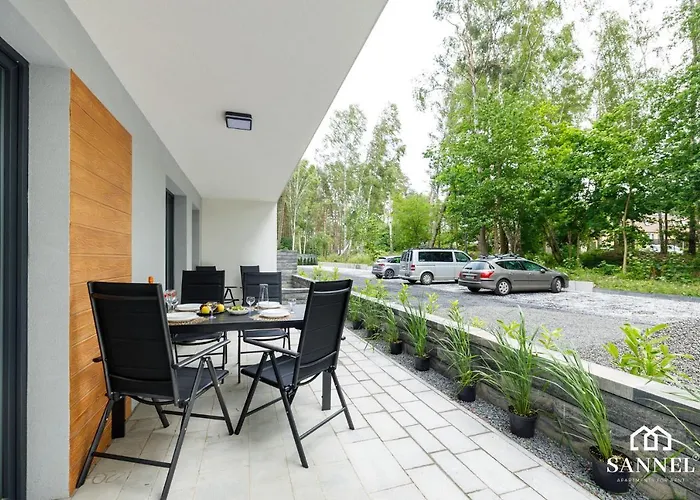 Black Pearl Z Krytym Basenem -pobierowo Baltic Apartments-sannel For Rent *